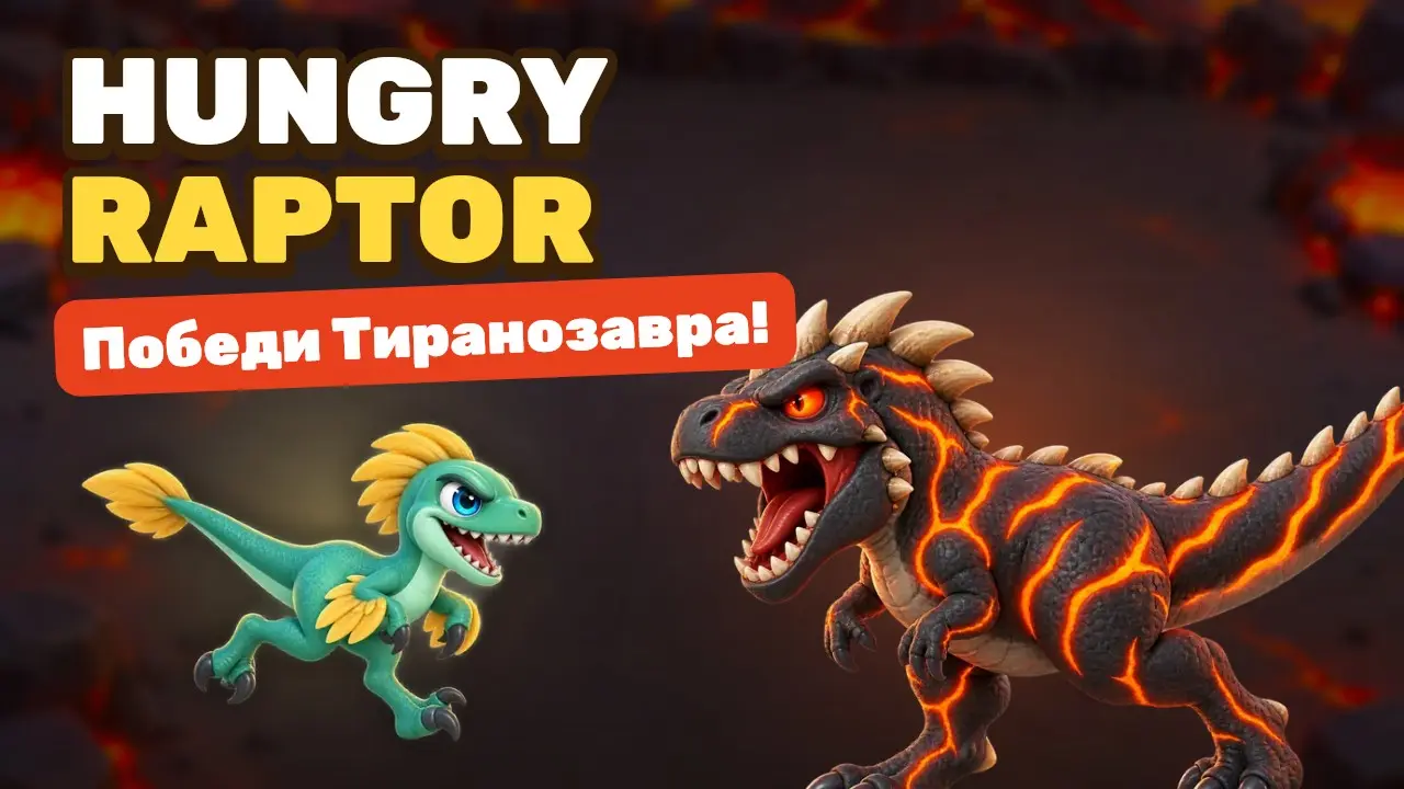 Трейлер Hungry Raptor